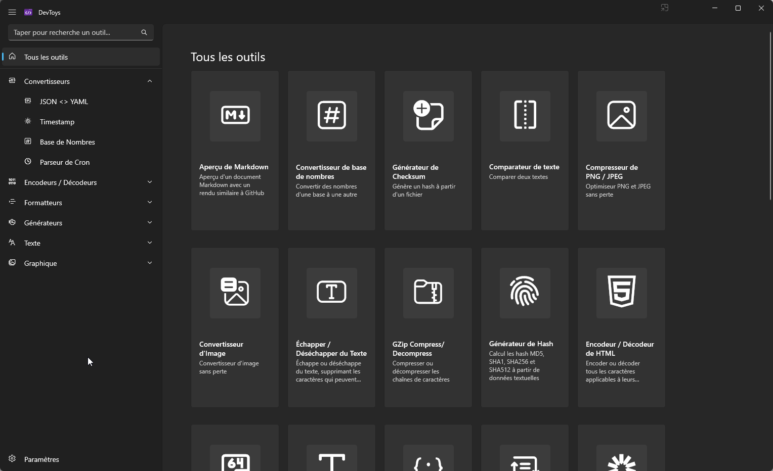 DevToys Windows