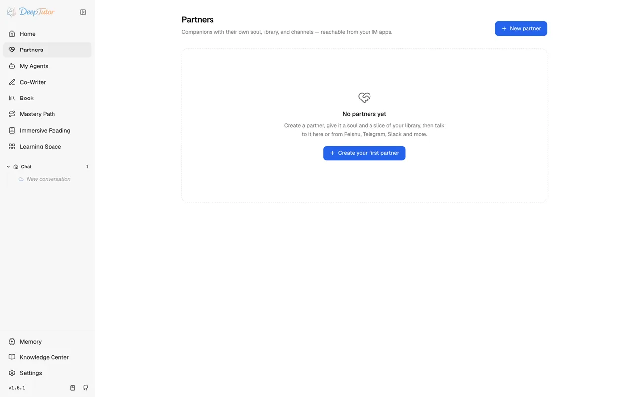 DeepTutor : autre image tirée de la page du projet