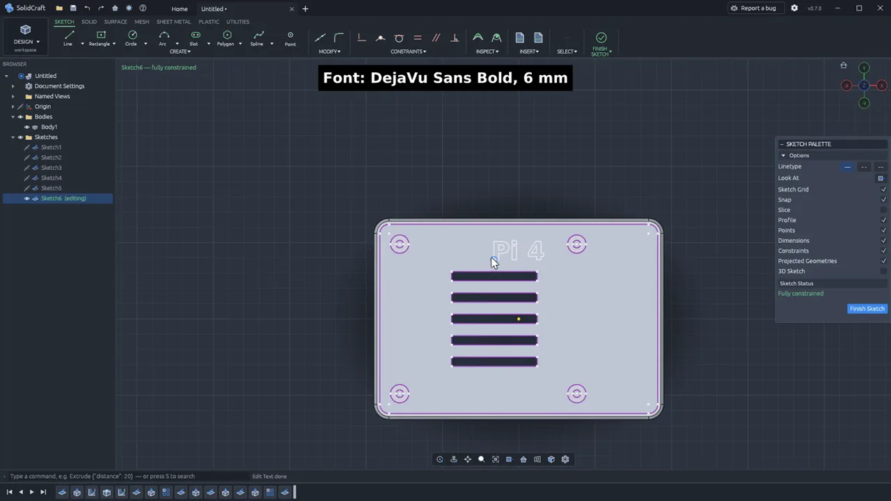 SolidCraft en image (tirée de la page du projet)